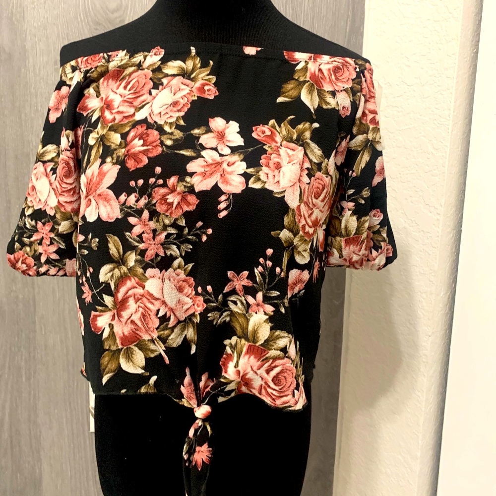 Love culture off the shoulder blouse